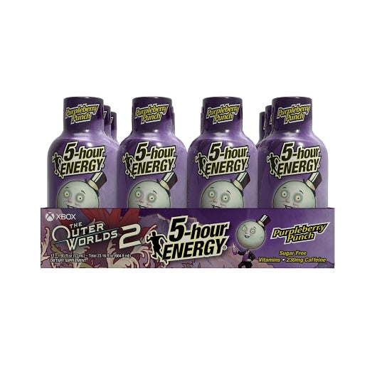 5-Hour Energy Outer Worlds Mixed Counter Display, 1 x 72 ct Case - Energy & Sports Drinks