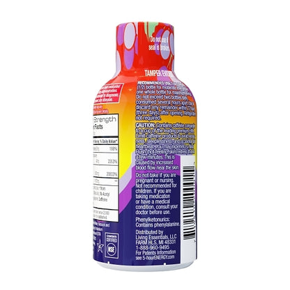 5-Hour Energy Shot Regular Strength Grape, 18 x 12 x 1.93 fl oz Case - DOT product image 3