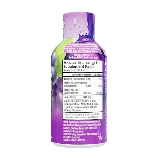 5-Hour Energy Shot Extra Strength Grape, 18 x 12 x 1.93 fl oz Case - DOT product image 4