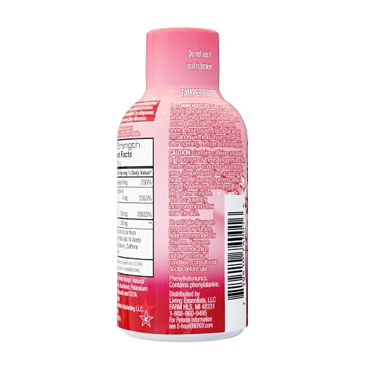5-Hour Energy Shot Extra Strength Strawberry Watermelon, 18 x 12 x 1.93 fl oz Case - DOT product image 3