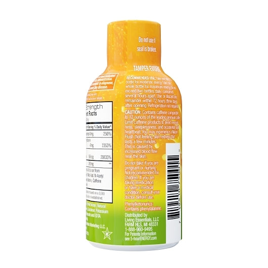 5-Hour Energy Shot Extra Strength Peach Mango, 18 x 12 x 1.93 fl oz Case - DOT product image 3