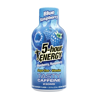 5-Hour Energy Shot Extra Strength Blue Raspberry, 18 x 12 x 1.93 fl oz Case - Energy & Sports Drinks