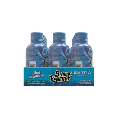 5-Hour Energy Shot Extra Strength Blue Raspberry, 18 x 12 x 1.93 fl oz Case - DOT product image 8