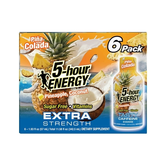 5-Hour Energy Shot Extra Strength Tidal Twist, 36 x 6 x 1.93 oz Case - Energy & Sports Drinks - image 2
