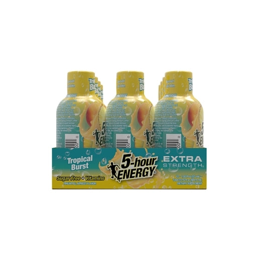 5-Hour Energy Shot Extra Strength Tropical Burst, 18 x 12 x 1.93 fl oz Case - DOT product image 5