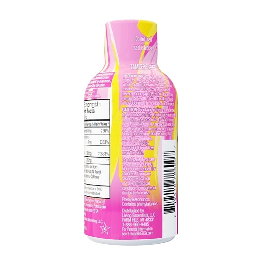 5-Hour Energy Shot Extra Strength Strawberry Banana, 18 x 12 x 1.93 fl oz Case - DOT product image 3