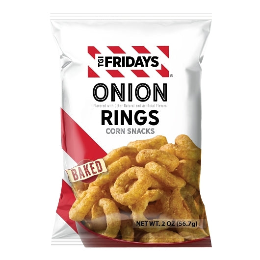 TGI Fridays Onion Original Onion Rings, 6 x 2 oz Case - Frozen Snacks & Appetizers