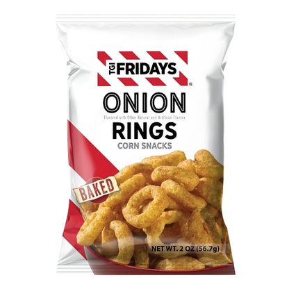 TGI Fridays Onion Original Onion Rings, 6 x 2 oz Case - Frozen Snacks & Appetizers