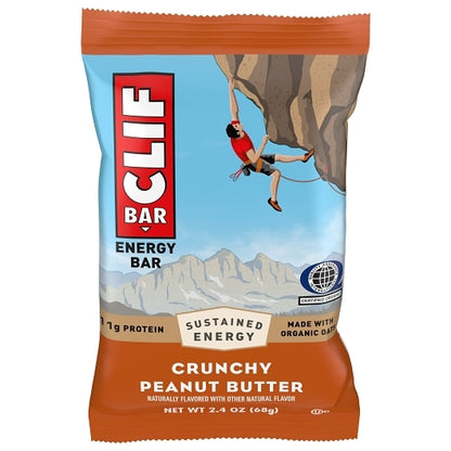 Clif Bar Crunchy Peanut Butter Energy Bar, 16 x 12 x 2.4 oz Case - DOT product image 2