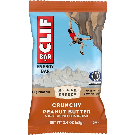 Clif Bar Crunchy Peanut Butter Energy Bar, 16 x 12 x 2.4 oz Case - DOT product image 5