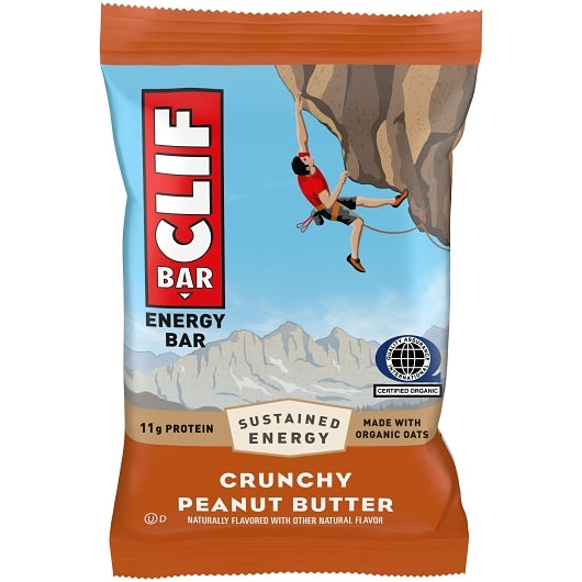 Clif Bar Crunchy Peanut Butter Energy Bar, 16 x 12 x 2.4 oz Case - DOT product image 8