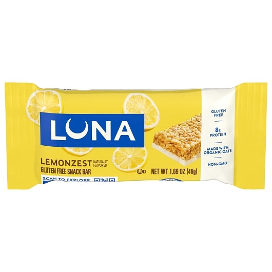 Luna Lemon Zest Stacked Bar, 6 x 6 x 1.69 oz Case - DOT product image 2