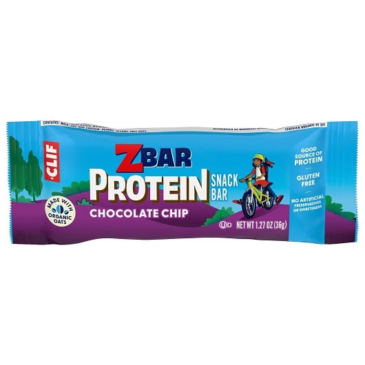 Clif Zbar Protein Chocolate Chip, 6 x 5 x 1.27 oz Case - Pantry Ingredients - image 2