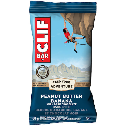 Clif Bar Peanut Butter Banana Dark Chocolate, 16 x 12 x 2.4 oz Case - DOT product image 5