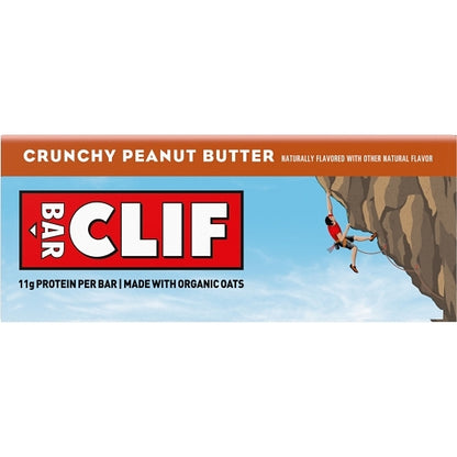 Clif Bar Crunchy Peanut Butter Energy Bar, 16 x 12 x 2.4 oz Case - DOT product image 6