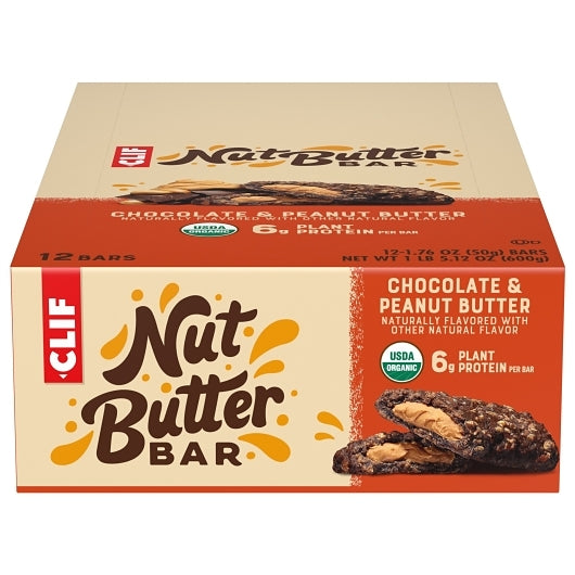 Clif Nut Butter Chocolate Peanut Butter, 12 x 12 x 1.76 oz Case - DOT product image 3