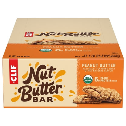 Clif Nut Butter Peanut Butter Bar, 12 x 12 x 1.76 oz Case - DOT product image 3