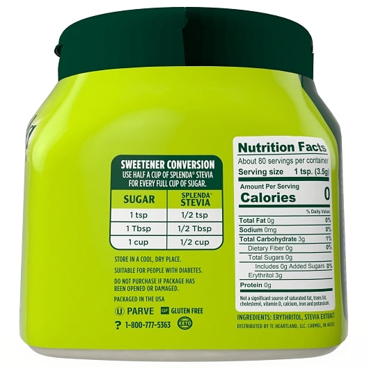 Splenda Stevia Jar, 8 x 1 each Case - DOT product image 5