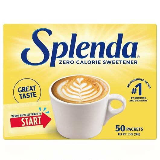 Splenda Packets, 12 x 50 ct Case - Pantry Ingredients
