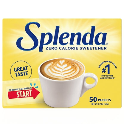 Splenda Packets, 12 x 50 ct Case - Pantry Ingredients
