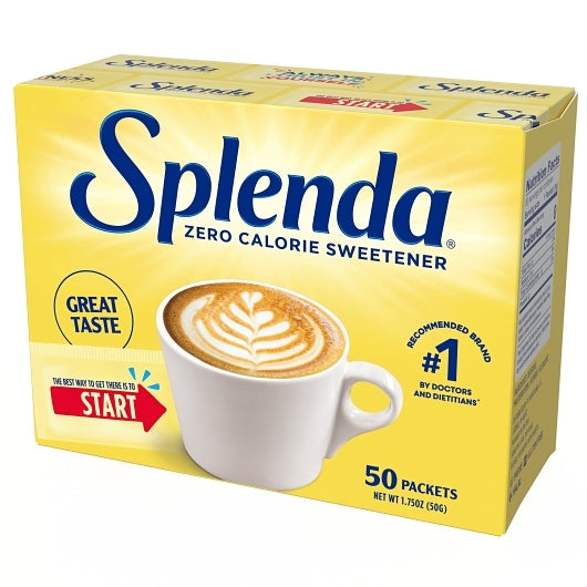 Splenda Packets, 12 x 50 ct Case - DOT product image 2