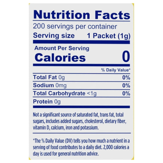 Splenda 200 COUNT, 12 x 200 ct Case - DOT product image 2