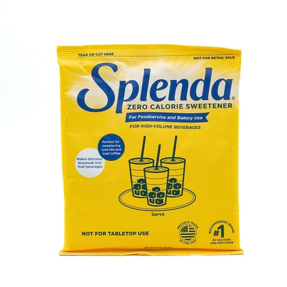 Splenda Foodservice Pouch, 12 x 16 oz Case - Pantry Ingredients