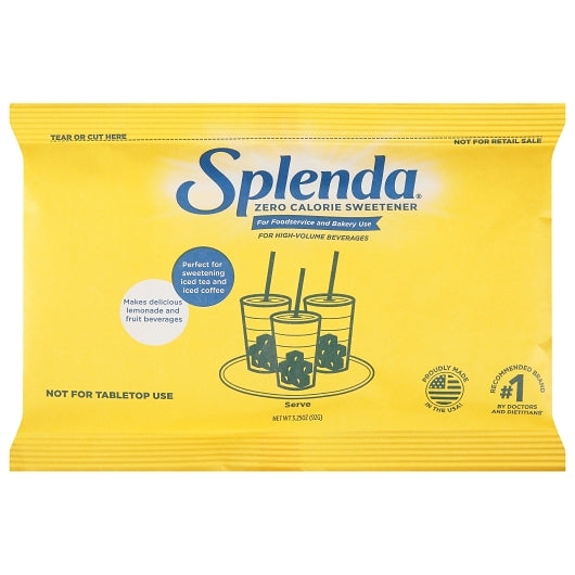 Splenda Foodservice Pouch, 24 x 3.25 oz Case - Pantry Ingredients