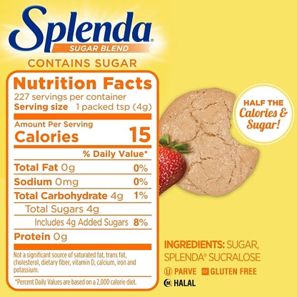Splenda Sugar Blend, 4 x 2 lb Case - DOT product image 2