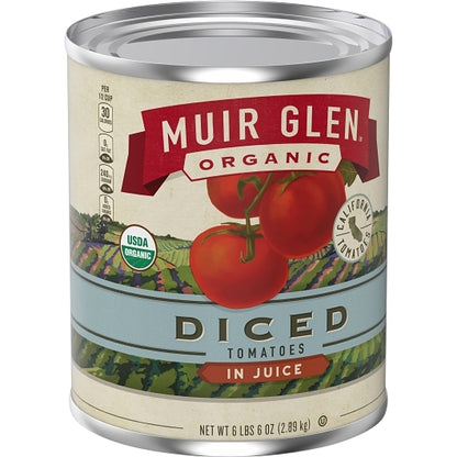 Muir Glen Organic Diced Tomatoes, 6 x 102 oz Case - DOT product image 8