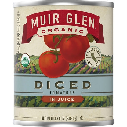 Muir Glen Organic Diced Tomatoes, 6 x 102 oz Case - DOT product image 6