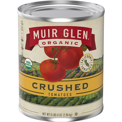 Muir Glen Organic Crushed Tomatoes, 6 x 104 oz Case - DOT product image 3