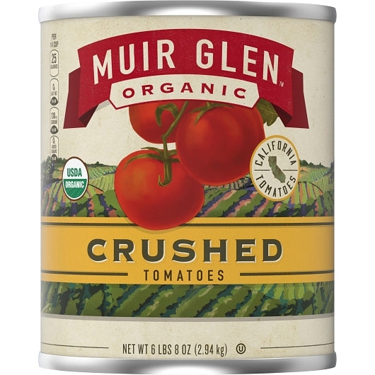 Muir Glen Organic Crushed Tomatoes, 6 x 104 oz Case - DOT product image 6
