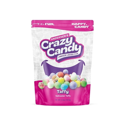 Crazy Candy Taffy, 12 x 2.4 oz Case - Candy & Confections