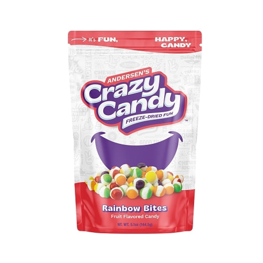 Crazy Candy Rainbow Bites, 12 x 5.1 oz Case - Candy & Confections
