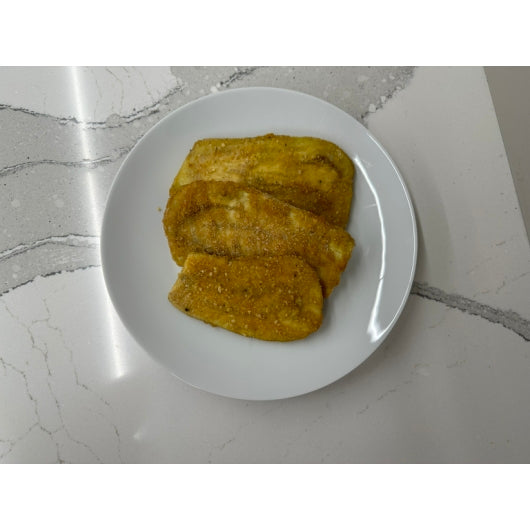Dominex 3/8" Peeled & Breaded Naples Eggplant, 1 x 10 lb Case - DOT product image 3