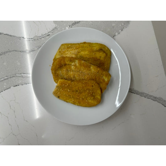 Dominex 3/8" Peeled & Breaded Naples Eggplant, 1 x 10 lb Case - DOT product image 5