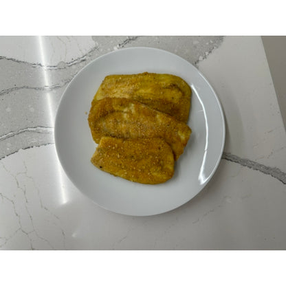 Dominex 3/8" Peeled & Breaded Naples Eggplant, 1 x 10 lb Case - DOT product image 5