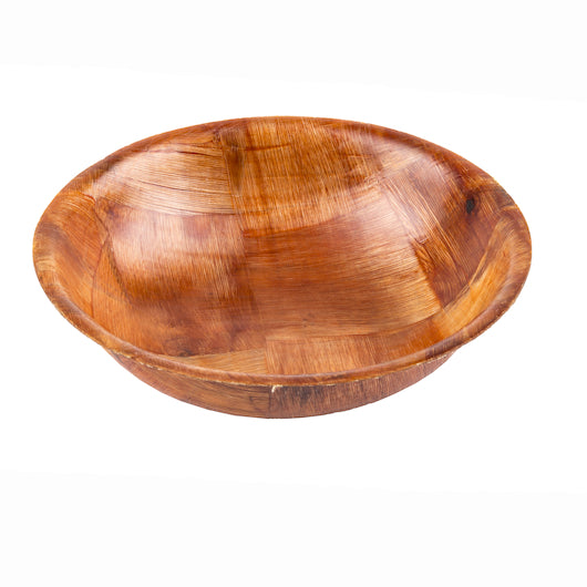 Tablecraft 6 Inch Wovenwood Mahogany Bowl, 1 x 12 each Case - Plates Bowls