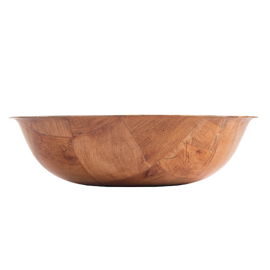 Tablecraft 10 Inch Wovenwood Mahogany Bowl, 1 x 12 each Case - DOT product image 3