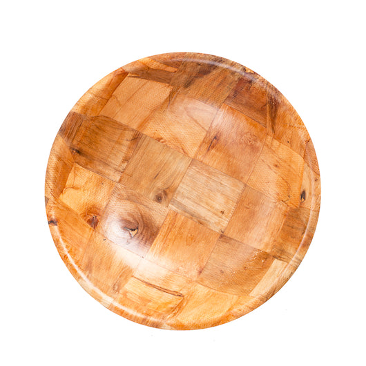 Tablecraft 10 Inch Wovenwood Mahogany Bowl, 1 x 12 each Case - DOT product image 2