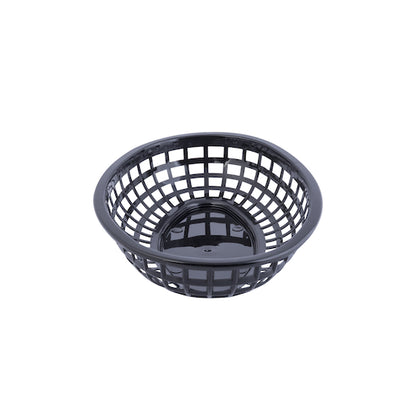 Tablecraft 9.375 Inch X 6 Inch Classic Black Oval Basket, 1 x 36 each Case - DOT product image 2