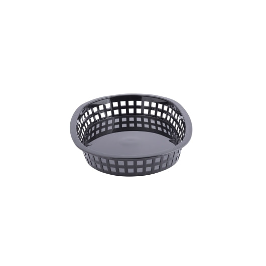 Tablecraft 10.5 Inch X 7 Inch X 1.5 Inch Chicago Oval Platter Black Basket, 1 x 36 each Case - DOT product image 3