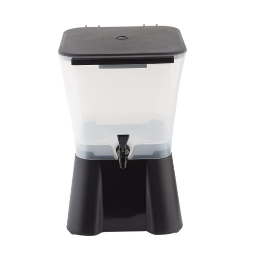 Tablecraft 3 Gallon Black Beverage Dispenser, 1 x 1 each Case - Beverages