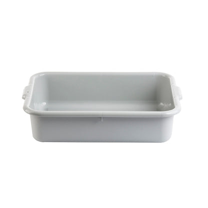 Tablecraft 5 Inch Standard Gray Tote Box, 1 x 12 each Case - Food Storage Containers