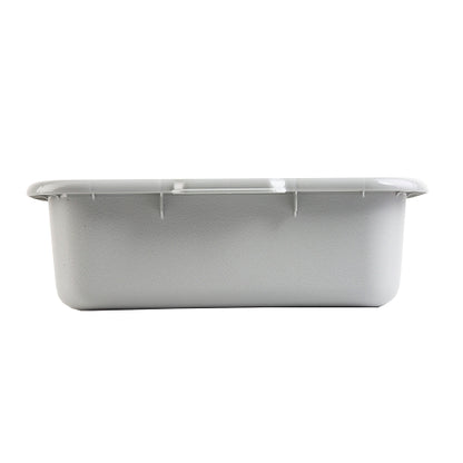 Tablecraft 5 Inch Standard Gray Tote Box, 1 x 12 each Case - DOT product image 6