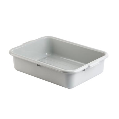 Tablecraft 5 Inch Standard Gray Tote Box, 1 x 12 each Case - DOT product image 4