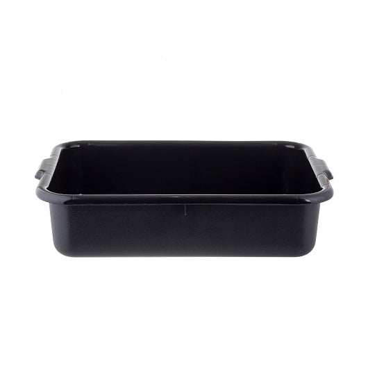 Tablecraft 5 Inch Standard Black Tote Box, 1 x 12 each Case - Food Storage Containers