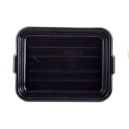 Tablecraft 5 Inch Standard Black Tote Box, 1 x 12 each Case - DOT product image 2