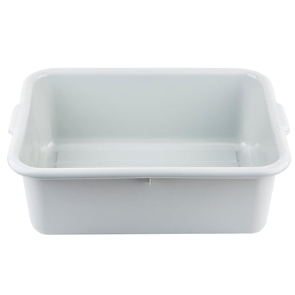 Tablecraft 7 Inch Gray Deep Dish Box, 1 x 12 each Case - Food Storage Containers